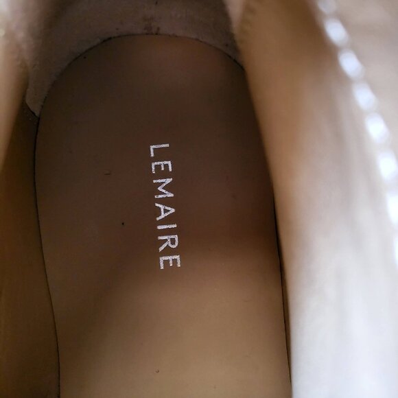 Lemaire black pebble leather ankle boots - size 36 - Large fit - Picture 6 of 9